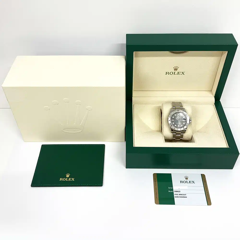 Rolex Yacht-Master 268622 40mm Oyster Stainless Steel with Slate Dial Watch 2019 – image 8