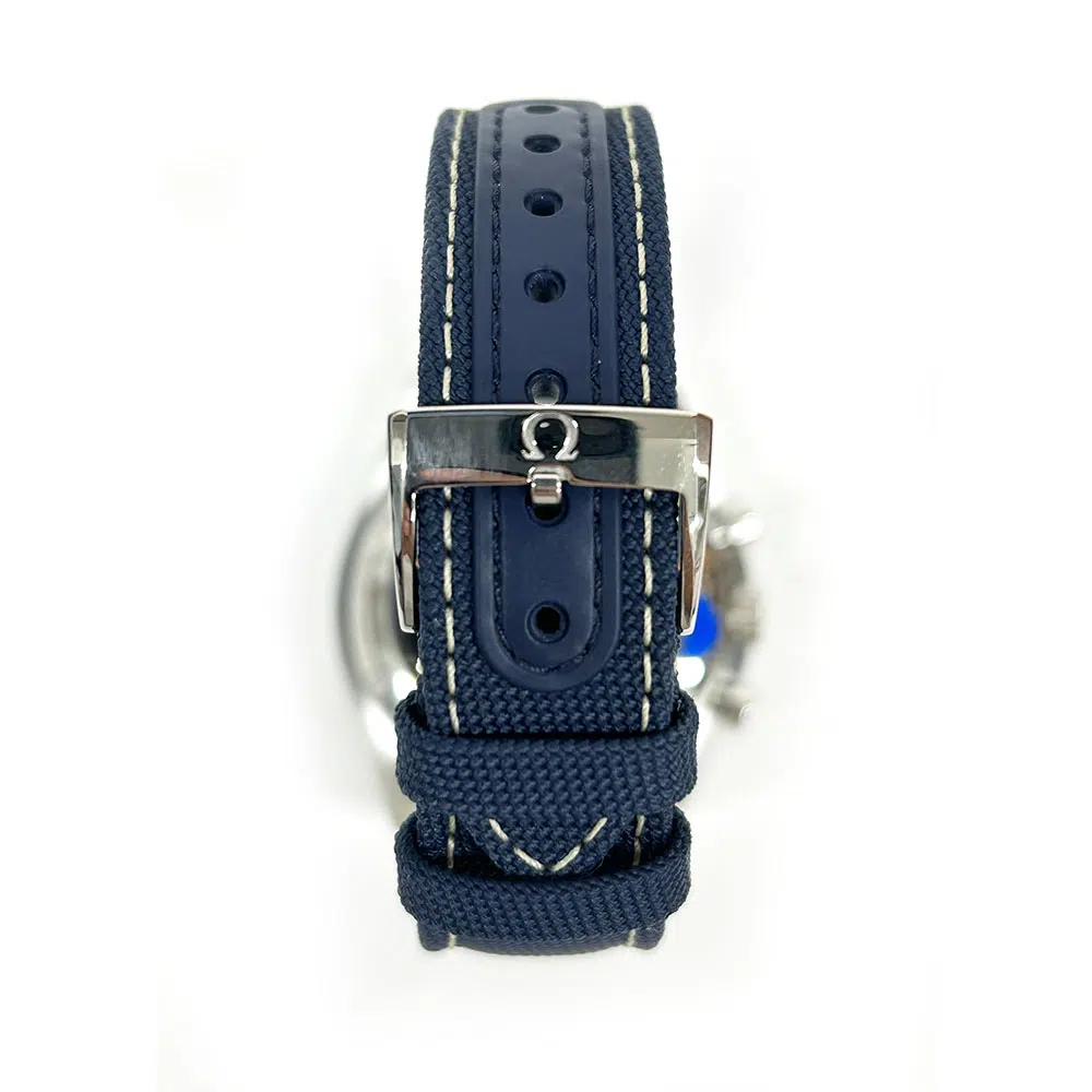 Omega Speedmaster 310.32.42.50.02.001 Stainless Steel with Blue Fabric and Silver Index Dial 2024 – image 5