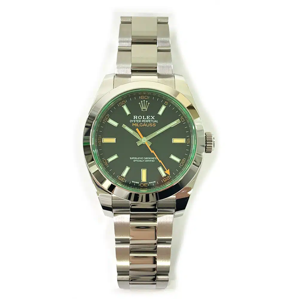 Rolex Milgauss 116400GV Stainless Steel 40mm with Black Dial Watch – image 2