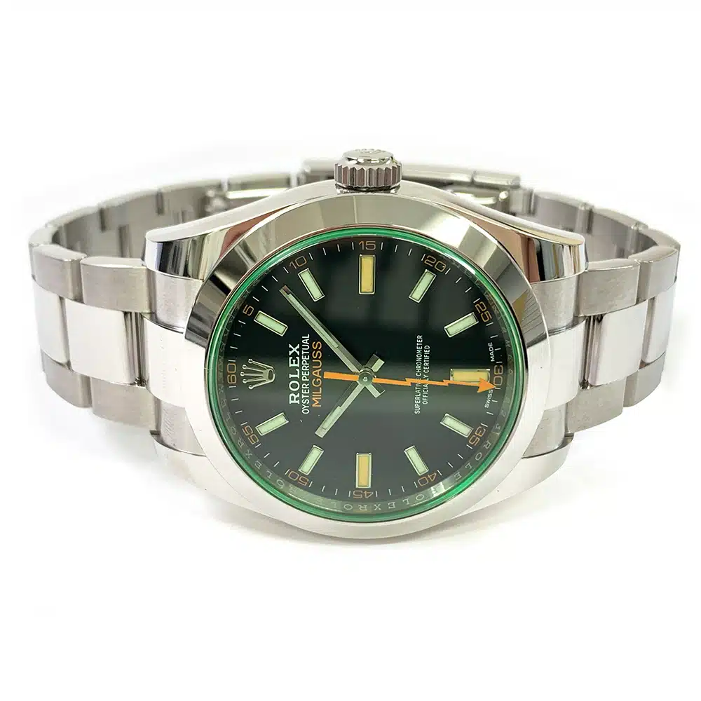 Rolex Milgauss 116400GV Stainless Steel 40mm with Black Dial Watch – image 4