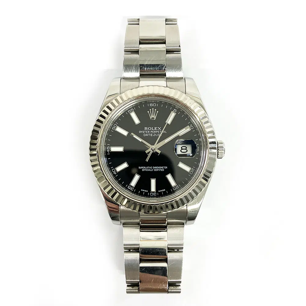 Rolex Datejust II 116334 41mm Stainless Steel with Black Dial Watch 2012 – image 3