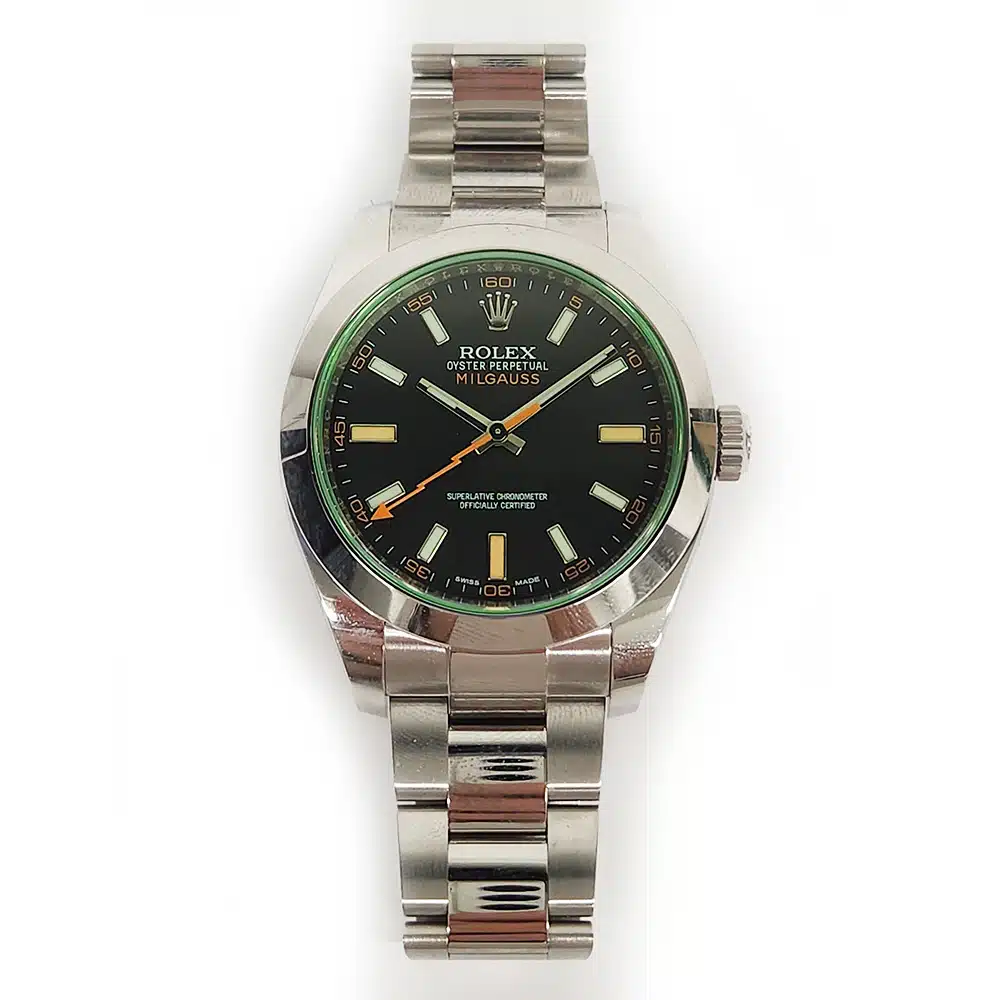 Rolex Milgauss 116400GV Stainless Steel with Black Dial 40mm Watch 2018 – image 3