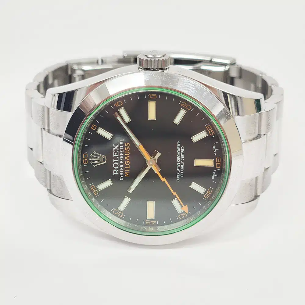 Rolex Milgauss 116400GV Stainless Steel with Black Dial 40mm Watch 2018 – image 4