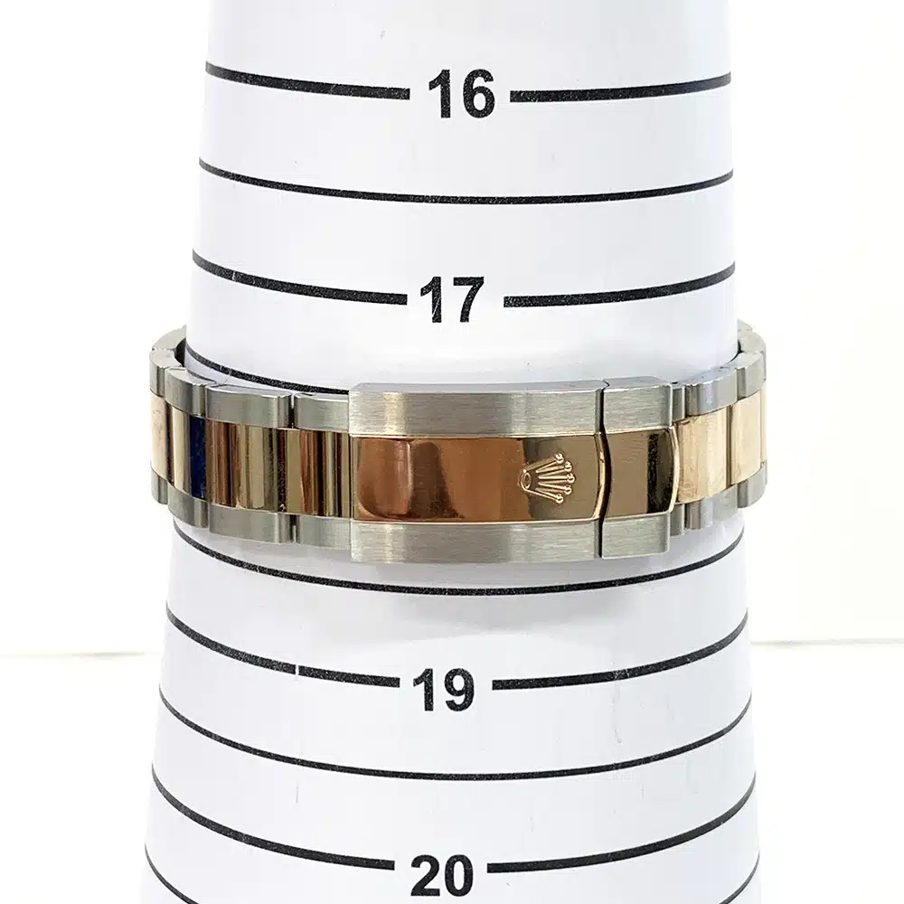 Rolex Steel/Rose Gold Rolesor Datejust 36 Watch 126231 Fluted Bezel Index Dial Oyster Bracelet 2020 – image 6
