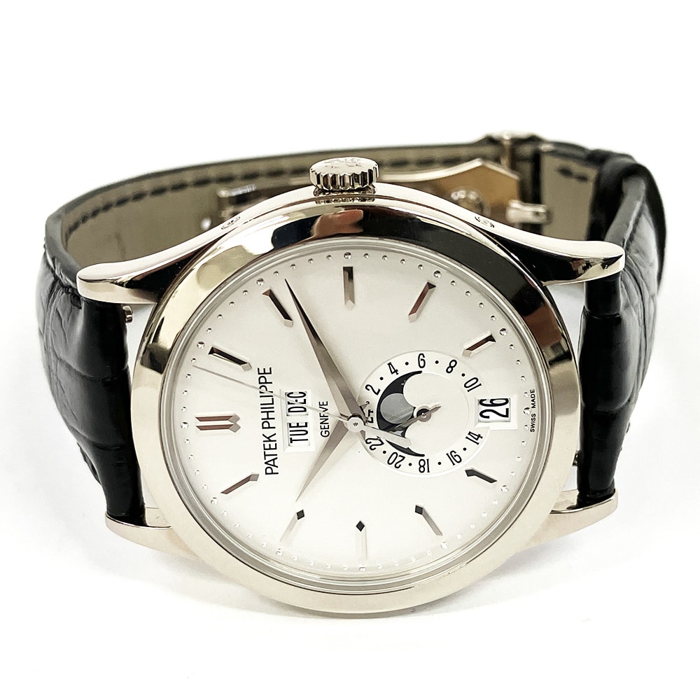 Patek Philippe Annual Calendar 38mm Silver Dial 5396G-011 Watch 2013