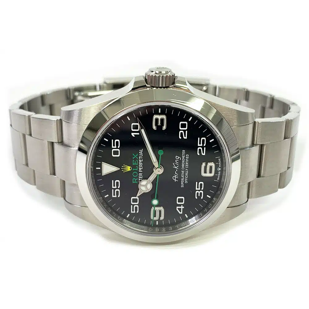 MINT Rolex Air-King Black Dial 40mm 126900 Stainless Steel Oyster Watch 2022 – image 4