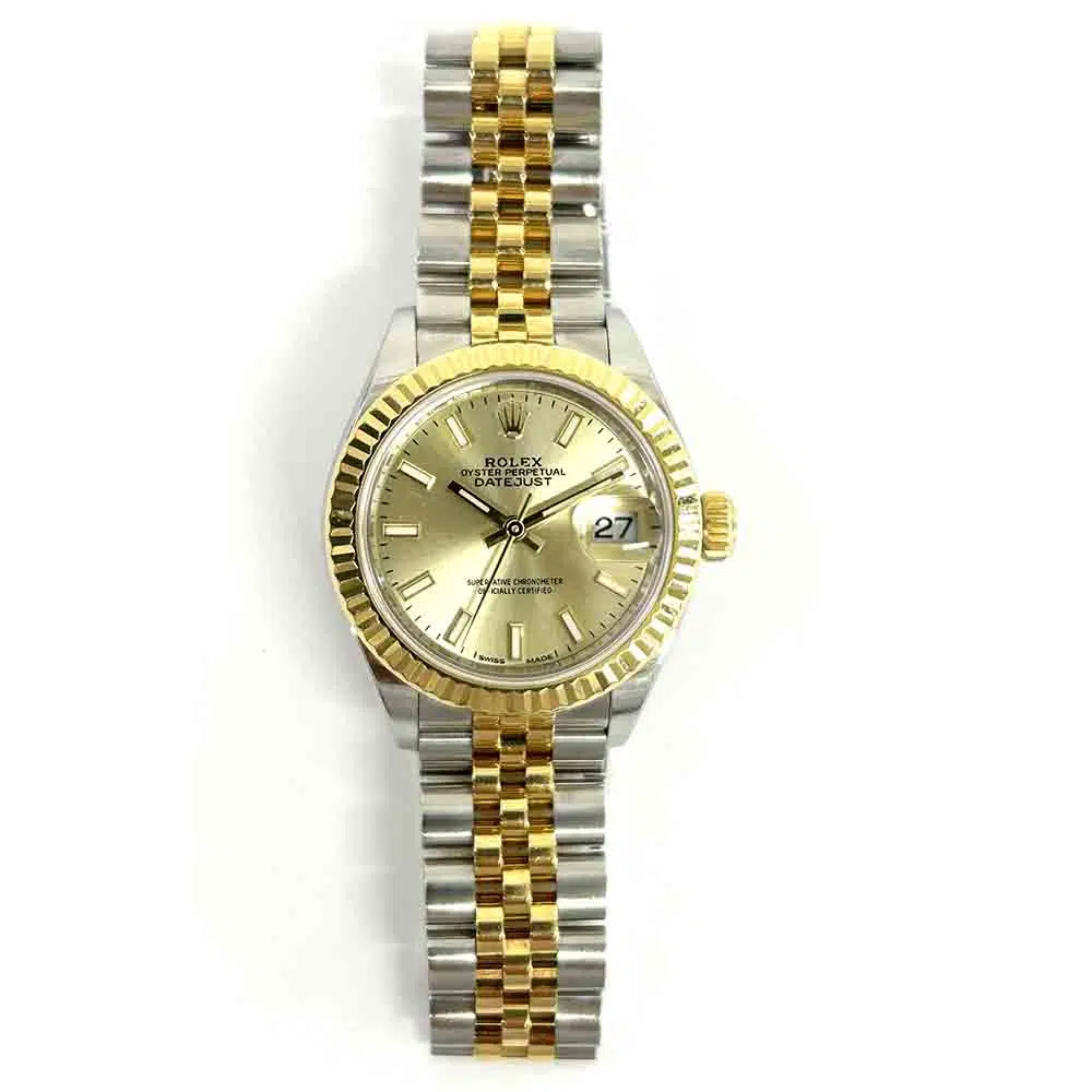 Rolex Lady-Datejust 279173 28mm Stainless Steel/Yellow Gold with Champagne Dial Watch 2017 – image 3