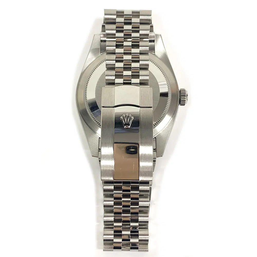 Rolex Sky-Dweller 42mm Jubilee 336934 Stainless Steel Watch Blue Index Dial – image 5