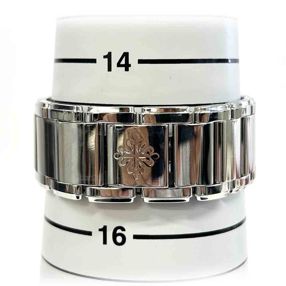 Patek Philippe Twenty-4 4910/10A-011 Stainless Steel Watch White Diamond Dial