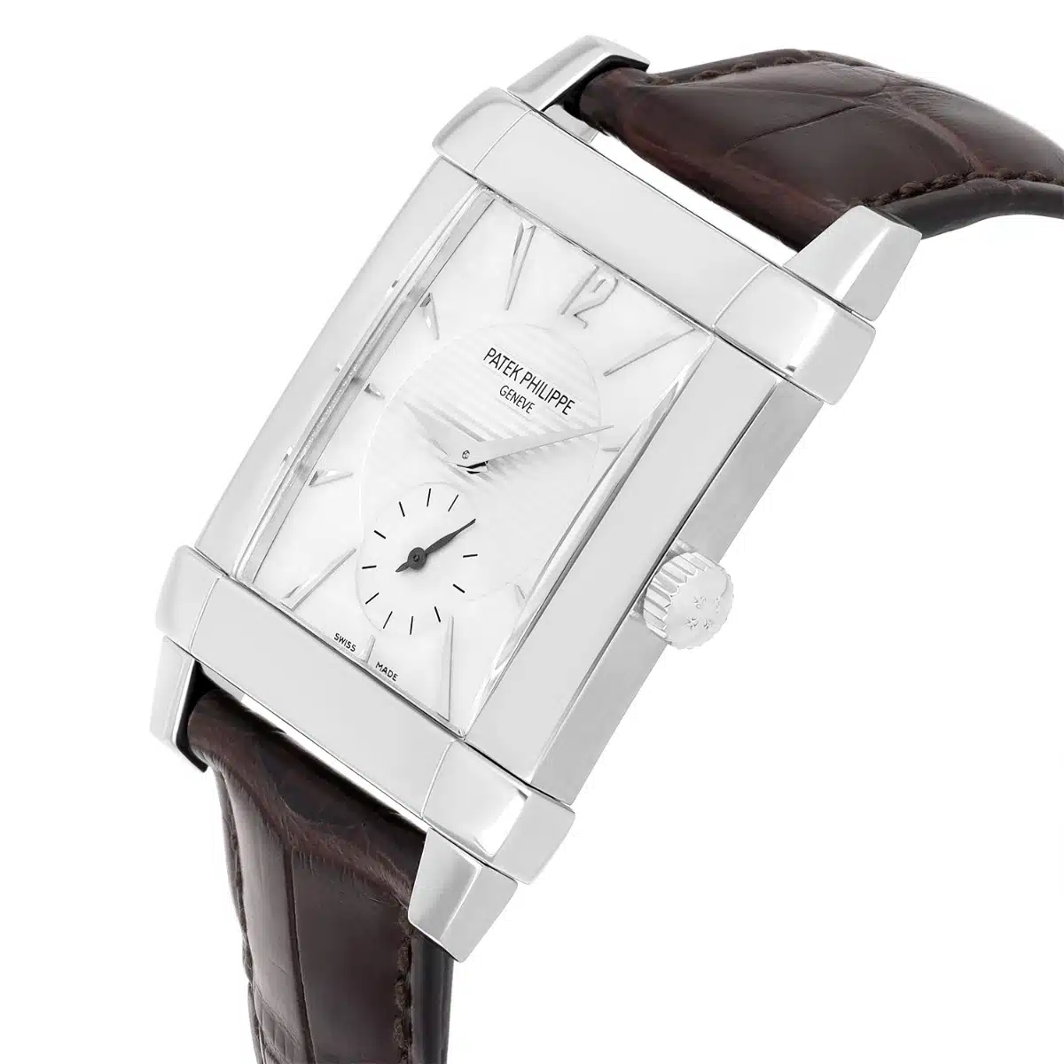 Patek Philippe 5111G Gondolo 18k White Gold Watch Silver Dial Mens Manual Watch – image 3