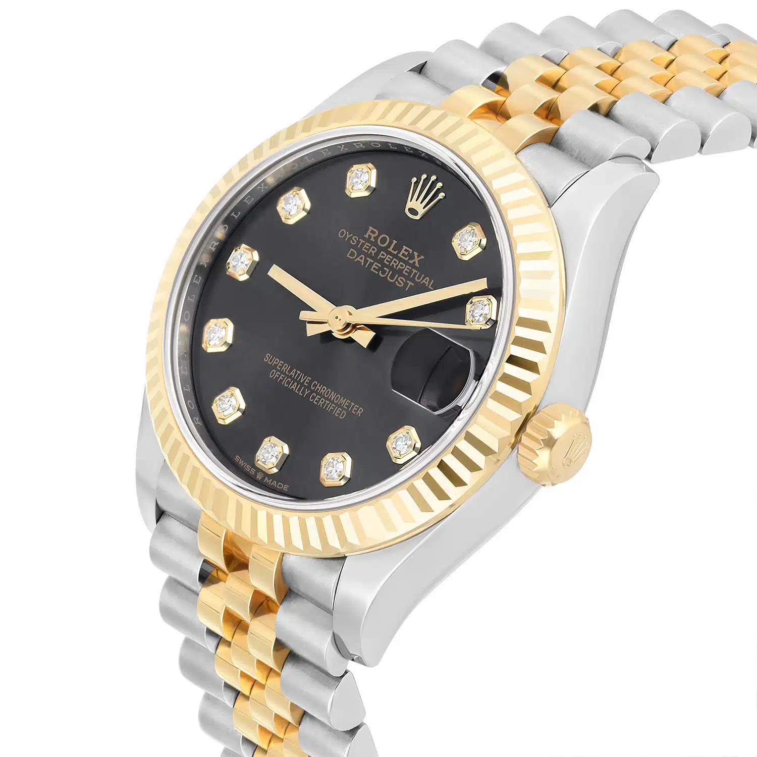 Rolex Datejust 31mm 278273 Two Tone Ladies Watch Grey Diamond Dial Complete – image 5