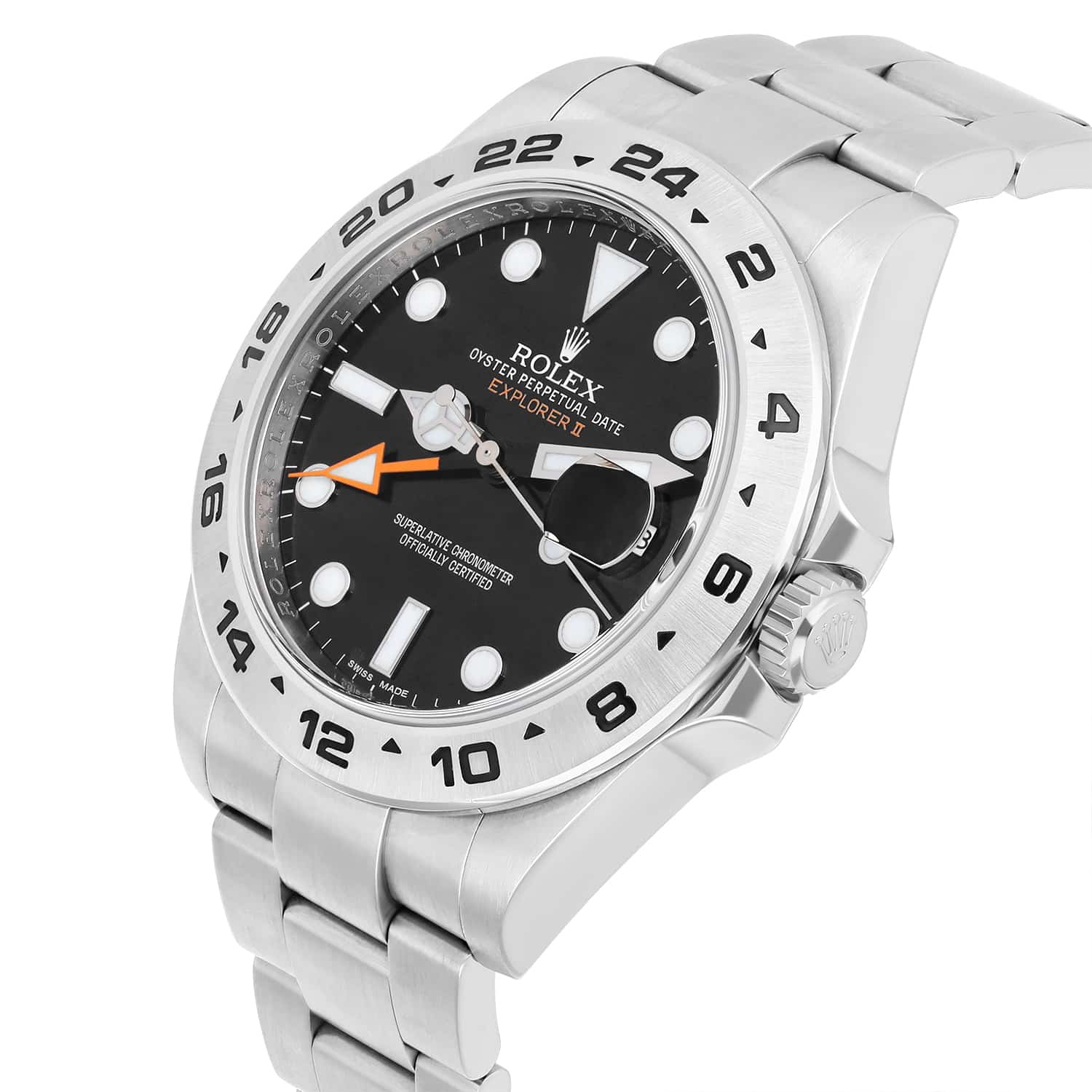 Rolex Explorer II Black Dial 42mm 216570 Stainless Steel Watch