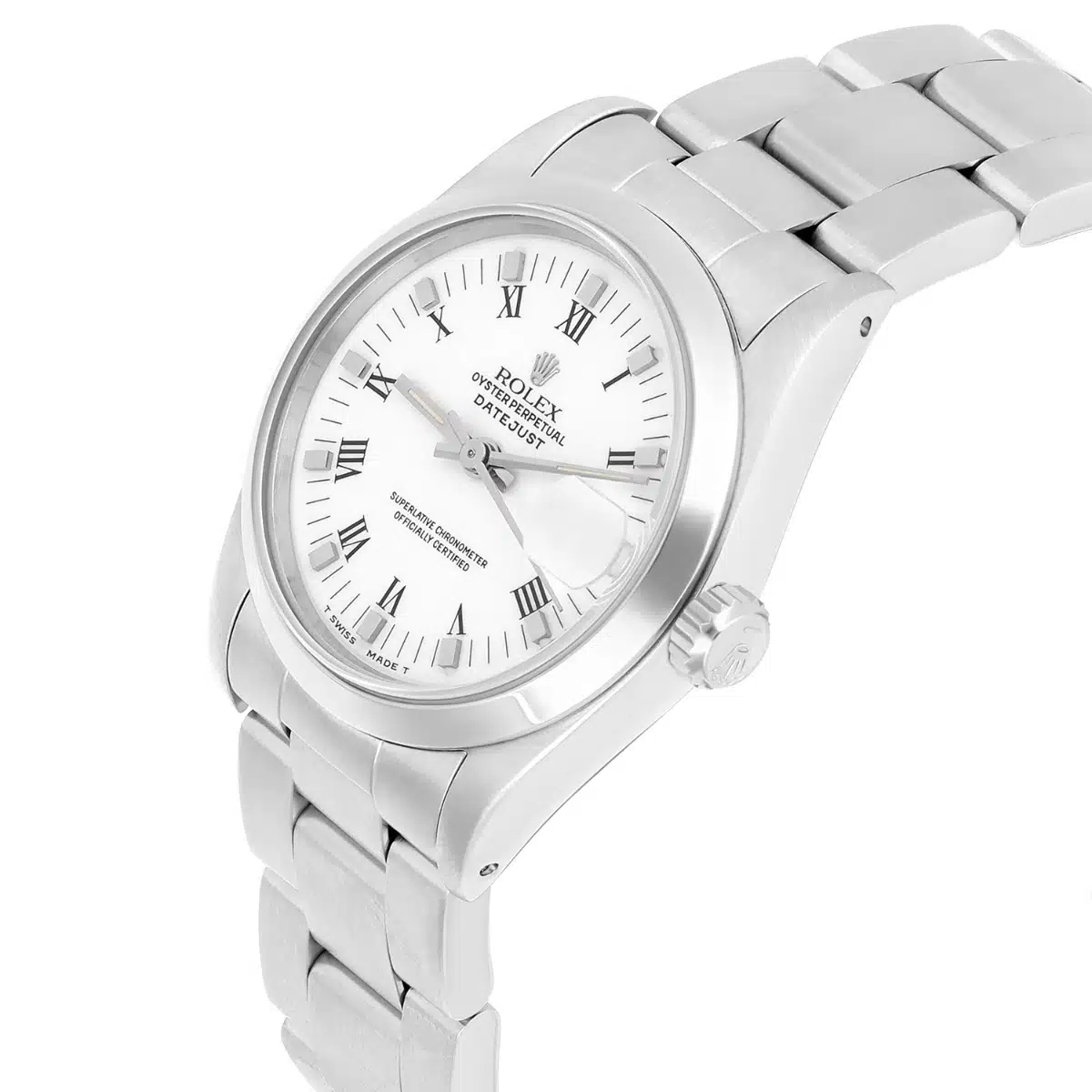 Rolex Datejust 31 Midsize White Dial Stainless Steel Watch Oyster Band 68240 – image 3