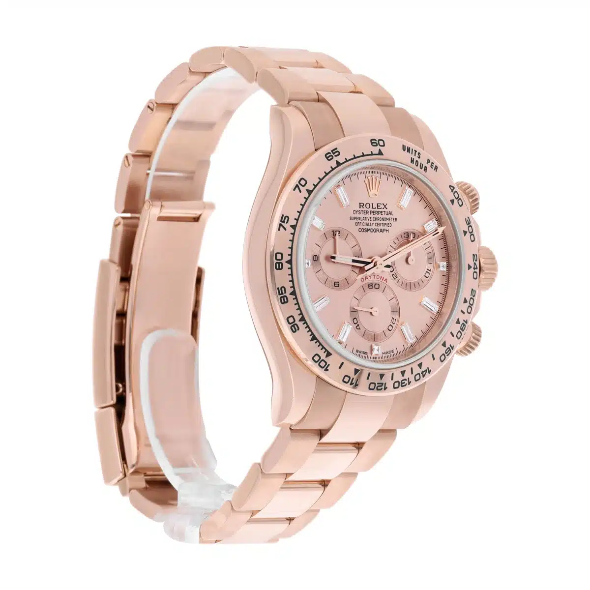 Rolex Cosmograph Daytona 116505-0017 Pink Diamond Dial 18K Rose Gold Box/Papers – image 6