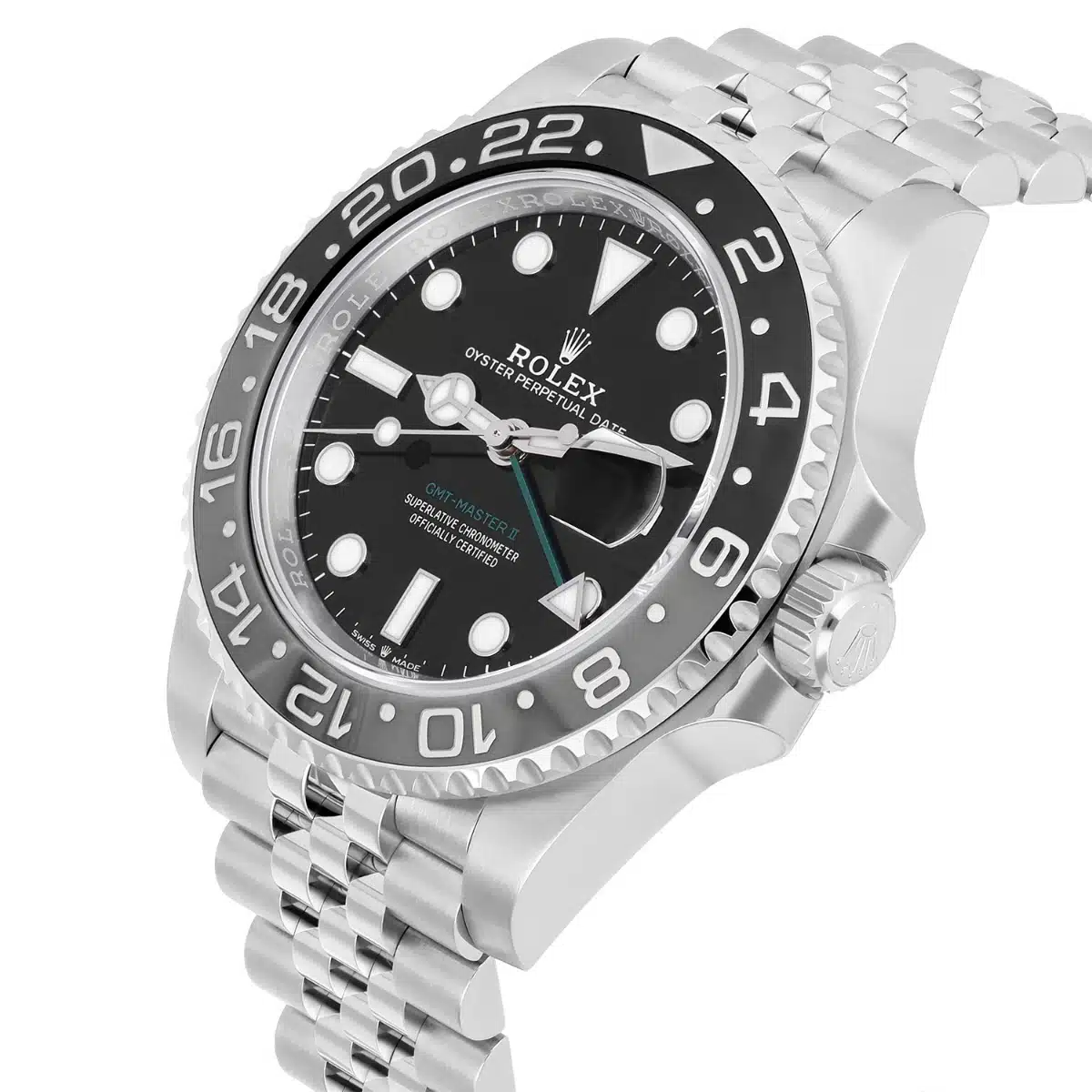 Rolex GMT-Master II 40mm 126710GRNR-0003 “Bruce Wayne” Jubilee Stainless Steel Black Dial 2026 – image 3
