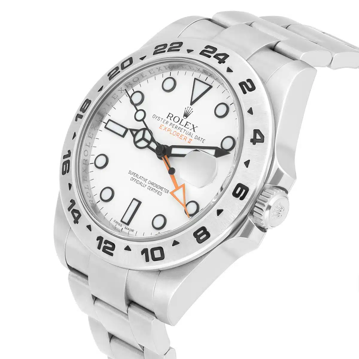 Rolex Explorer II 216570 White Dial Stainless Steel Mens Watch - 2019 – image 6
