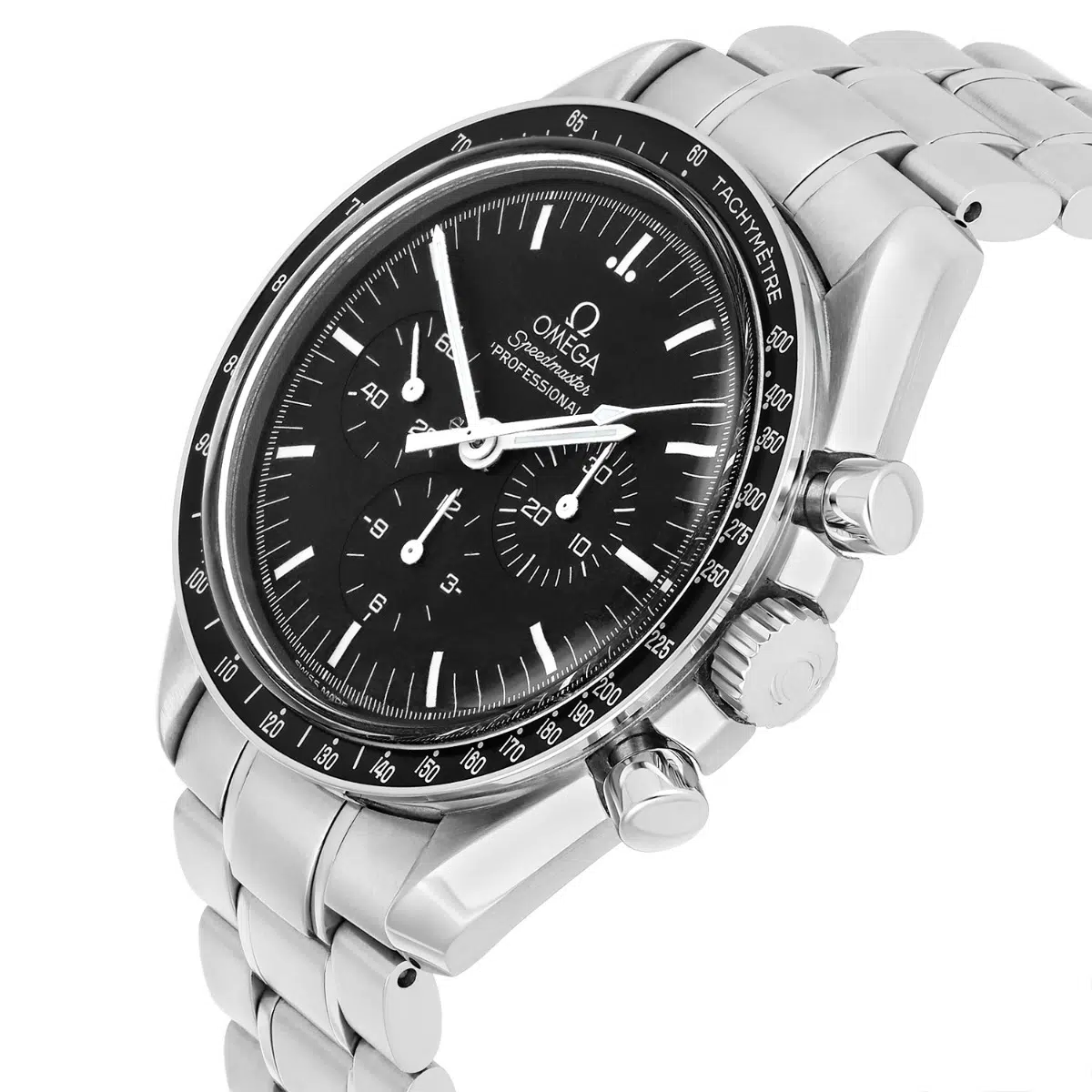 Omega Speedmaster Moonwatch 3570.50.00 42mm Black Dial Stainless Steel Watch – image 5