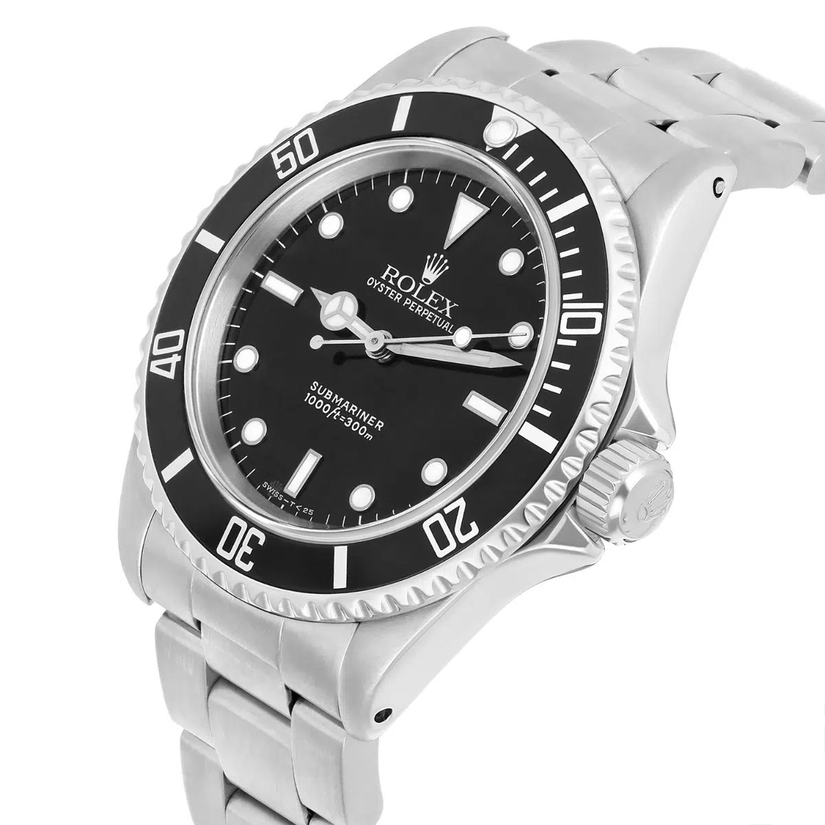 Rolex Submariner 14060 No-Date Stainless Steel Black Automatic 40mm Watch – image 6
