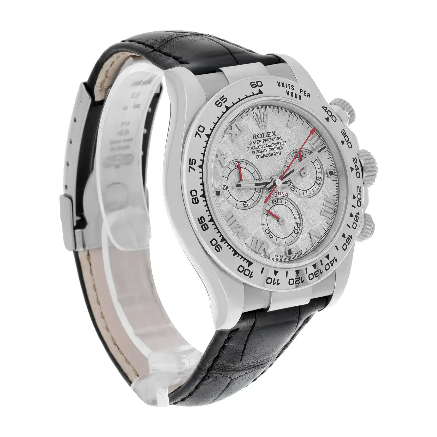 Rolex 116519 Cosmograph Daytona Meteorite Dial White Gold Men's Watch Complete – image 5