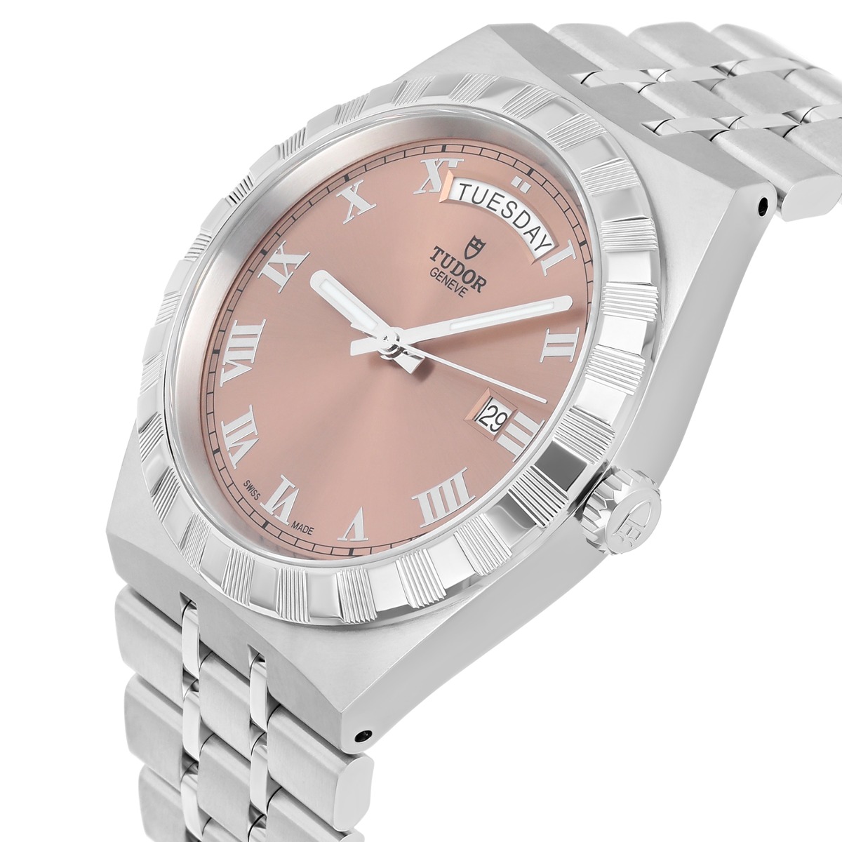 Tudor Royal Automatic Salmon Dial 41 mm Watch M28600-0005 Complete 2023