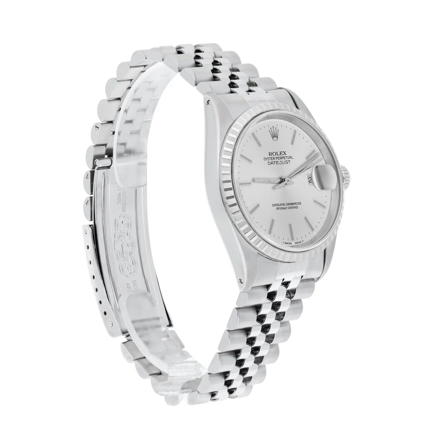 Rolex Datejust 36mm Stainless Steel 16030 Silver RT Index Dial, Circa 1979 – image 6
