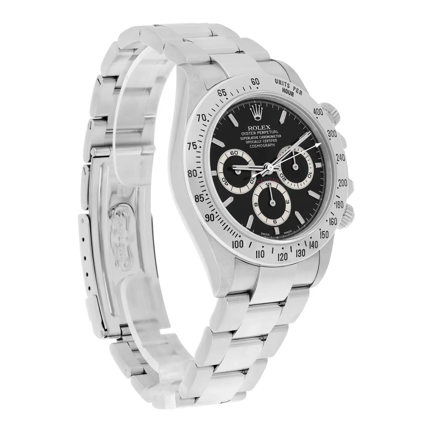 Rolex Cosmograph Daytona 16520 Black Dial Zenith Movement Vintage 2000 Complete – image 6