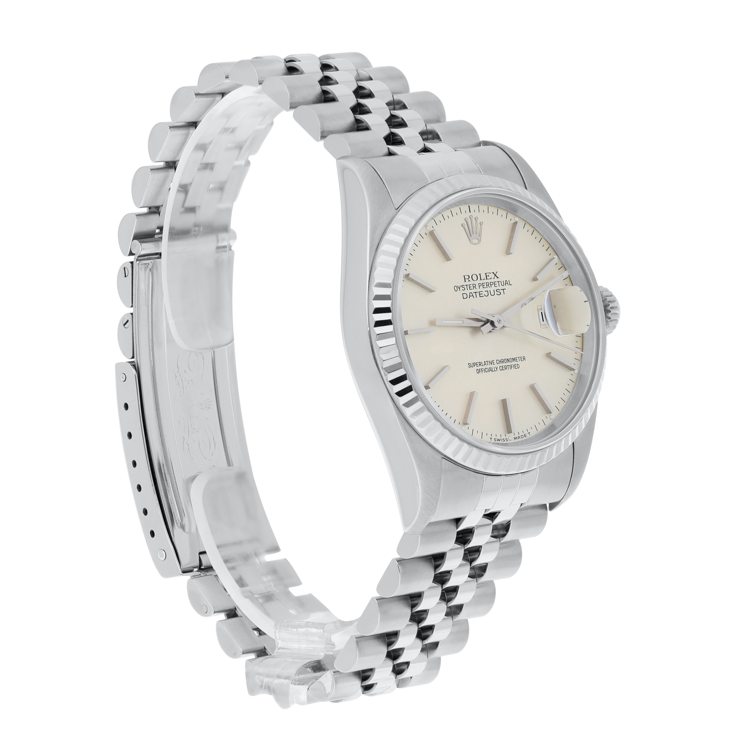 Rolex Datejust 36mm Stainless Steel 16234 Silver Dial, Jubilee Circa - 1993