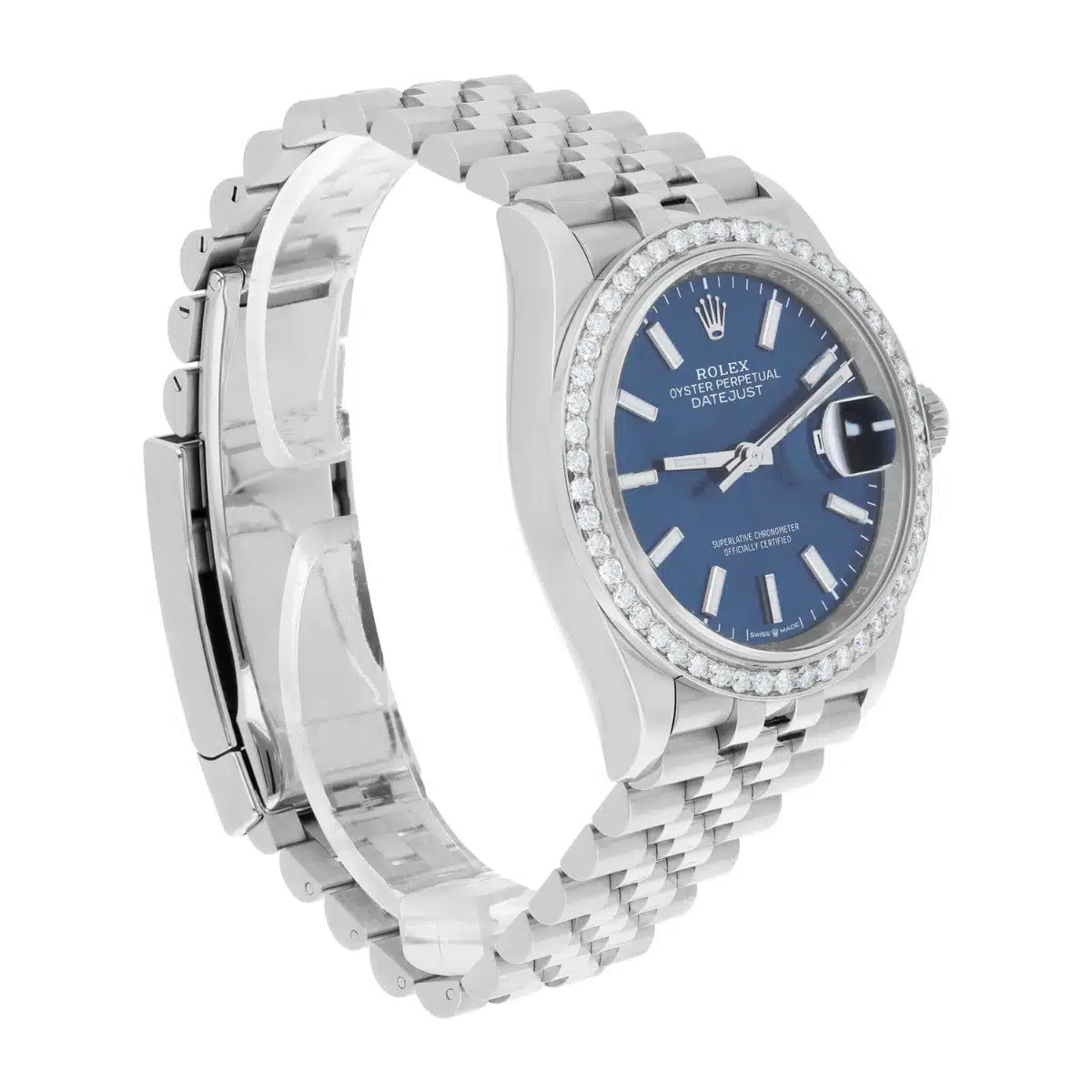 Rolex Datejust 126234 36mm Stainless Steel with Blue Dial Watch – image 3