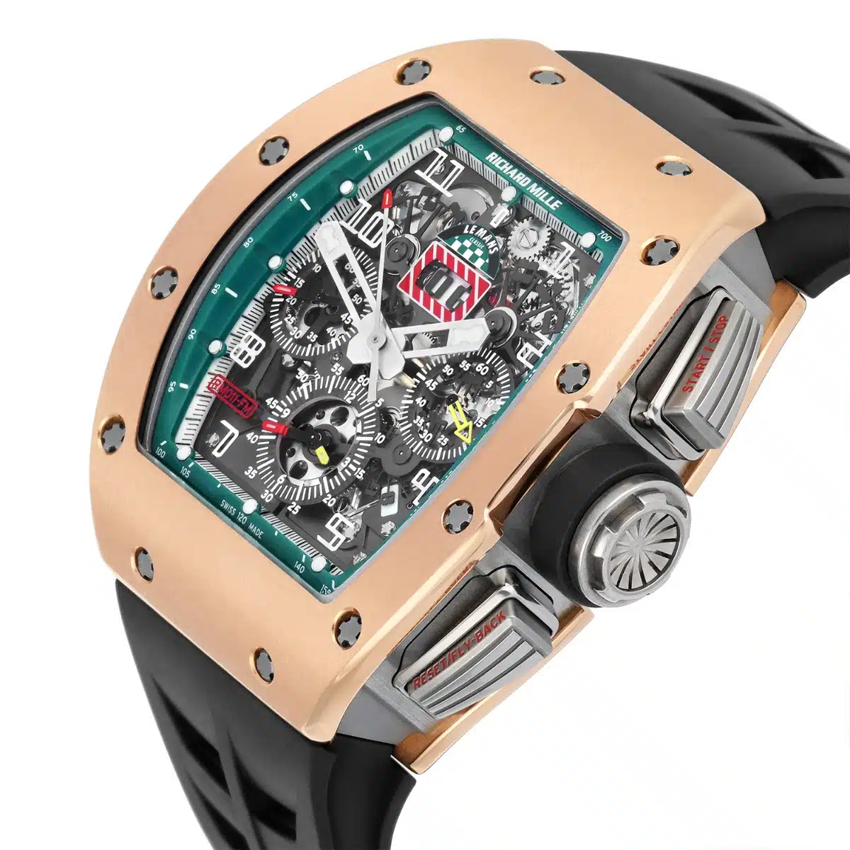Richard Mille RM 011 AJ RG Felipe Massa Edition Rose Gold and Titanium – image 6