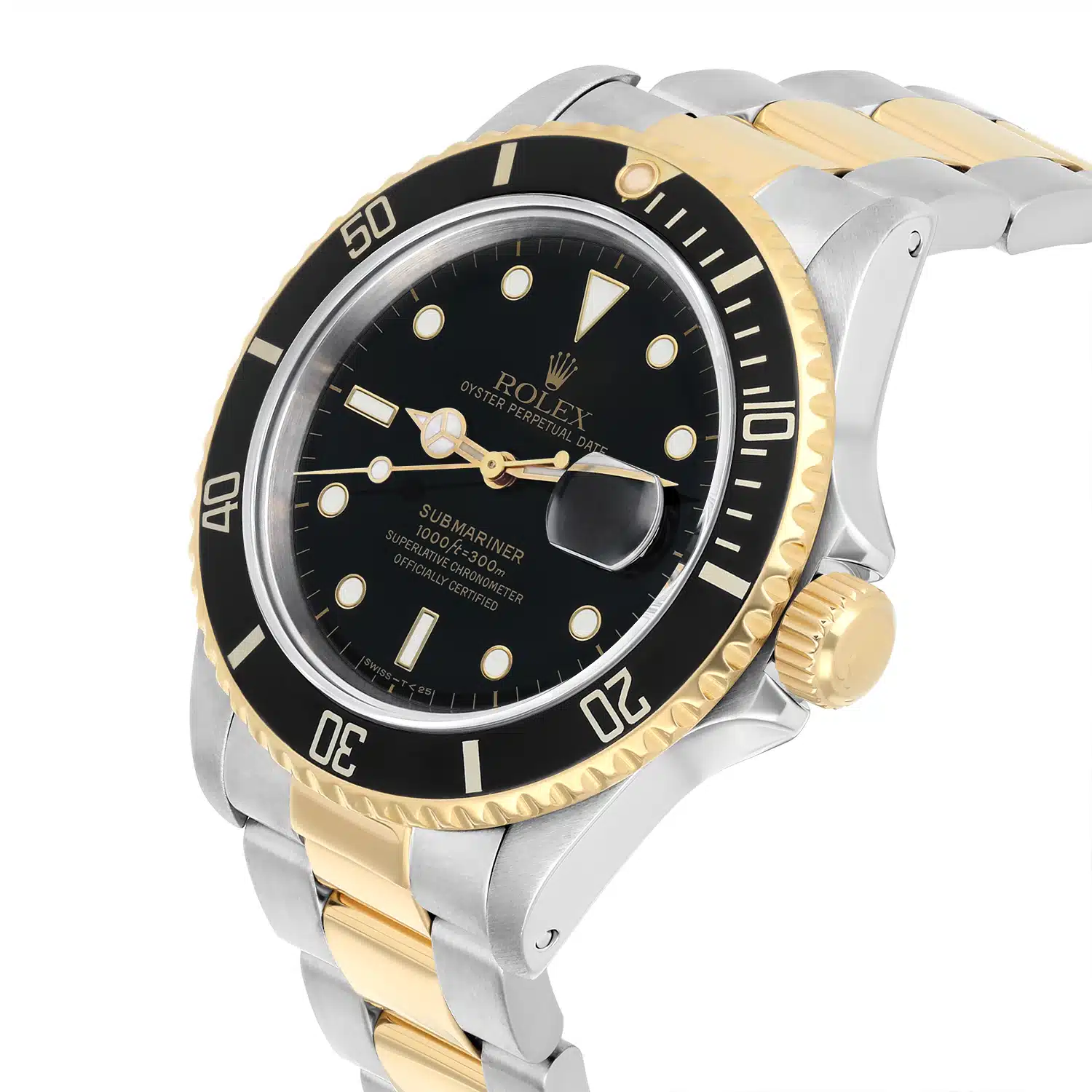 Rolex Submariner 40mm 2tone Yellow Gold/Stainless Steel Watch 16803 Circa 1987 – image 7