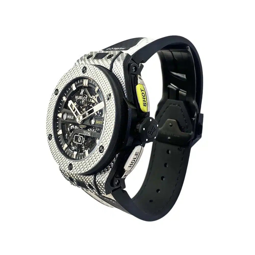 Hublot Big Bang Unico 416.YS.1120.VR Carbon Fiber with Transparent Dial Watch – image 4