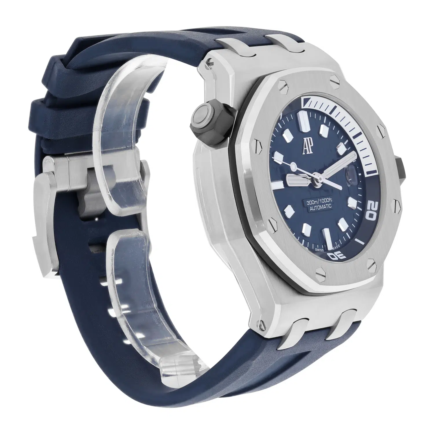 Audemars Piguet Royal Oak Offshore Diver Stainless Steel 42mm Blue Dial 15720ST.OO.A027CA.01 – image 7