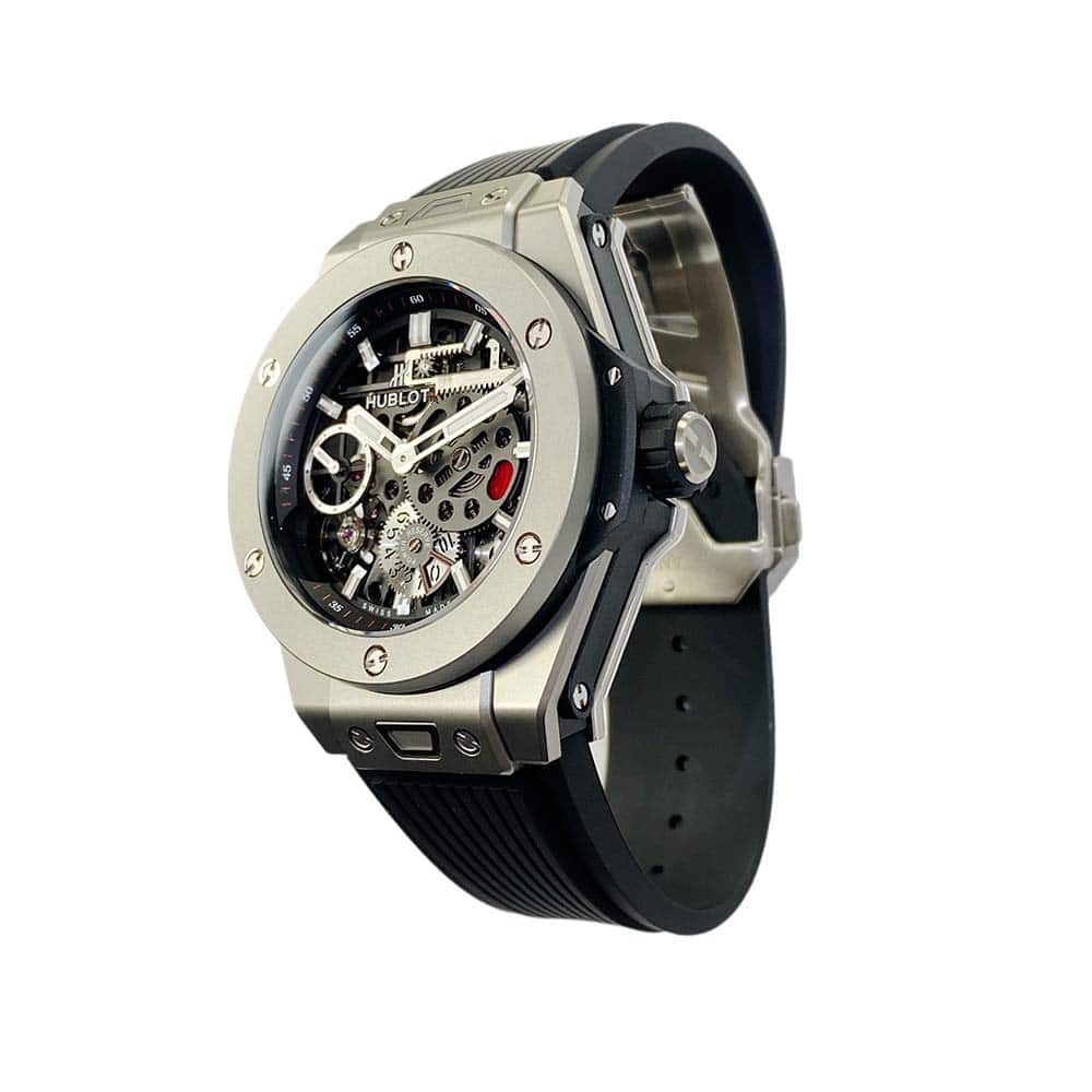 Hublot Big Bang Meca-10 414.NI.1123.RX Titanium with Black Rubber Watch