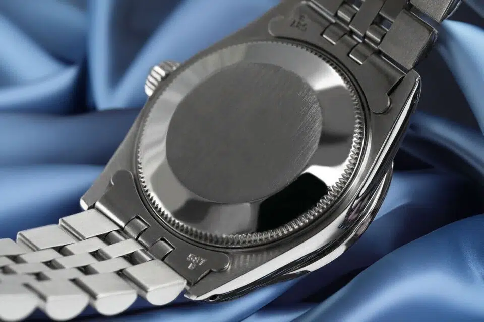 Rolex Datejust 31 Blue Index Dial Sapphire & Diamond Steel Watch 68274 – image 6