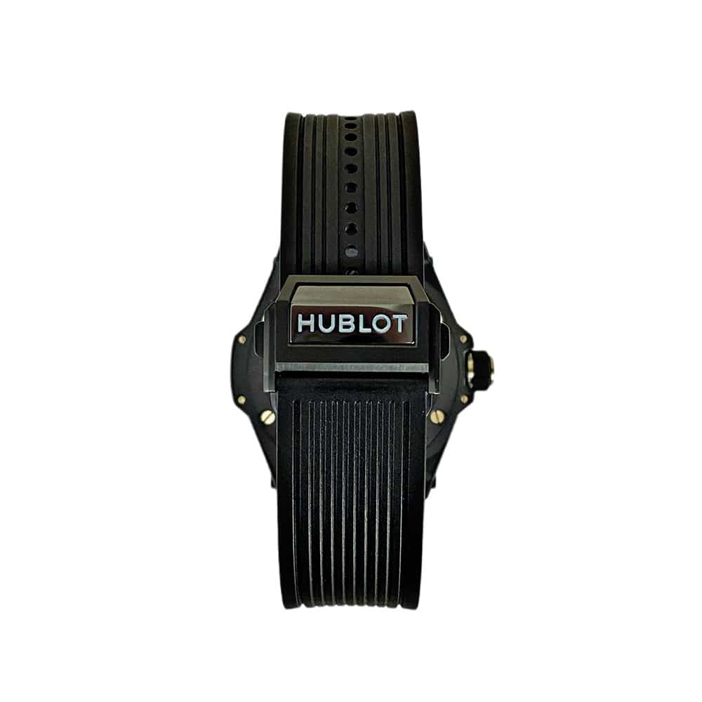Hublot Big Bang Meca-10 414.CI.1123.RX Black Ceramic with Black Rubber Watch