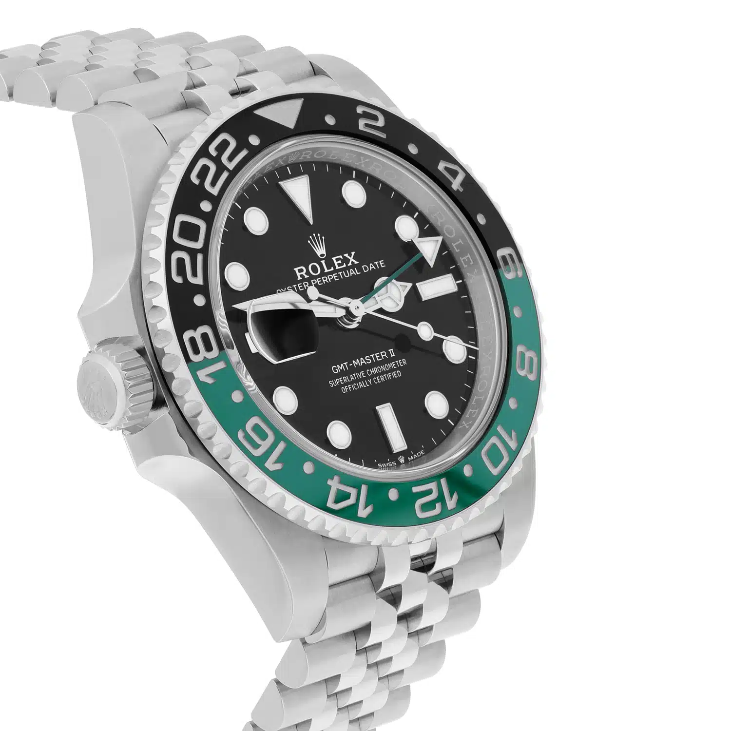 Rolex GMT-Master II 126720VTNR “Sprite” Left Hand Watch Jubilee Band Complete – image 5