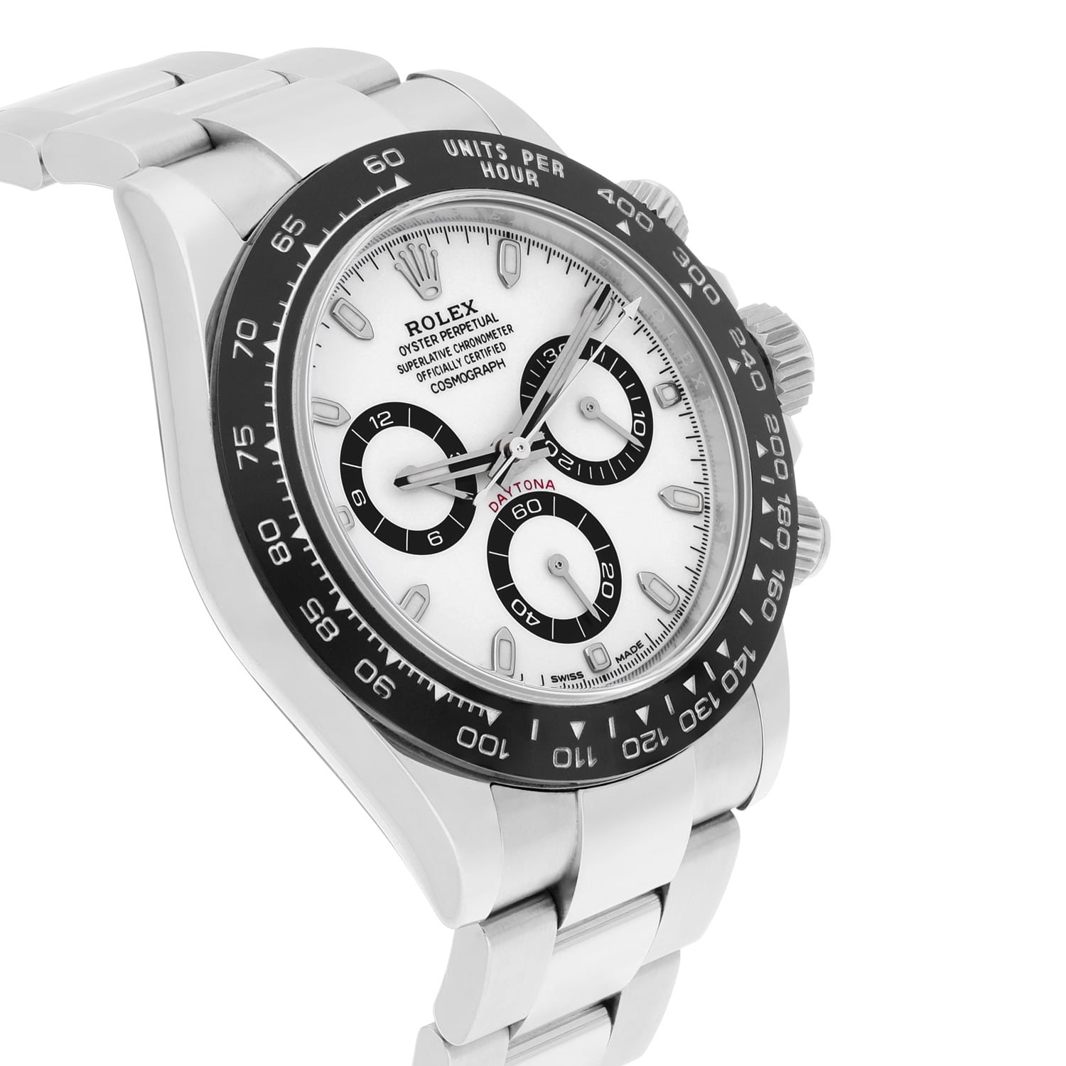 Rolex Panda Cosmograph Daytona 116500LN White Dial Box/Papers MINT