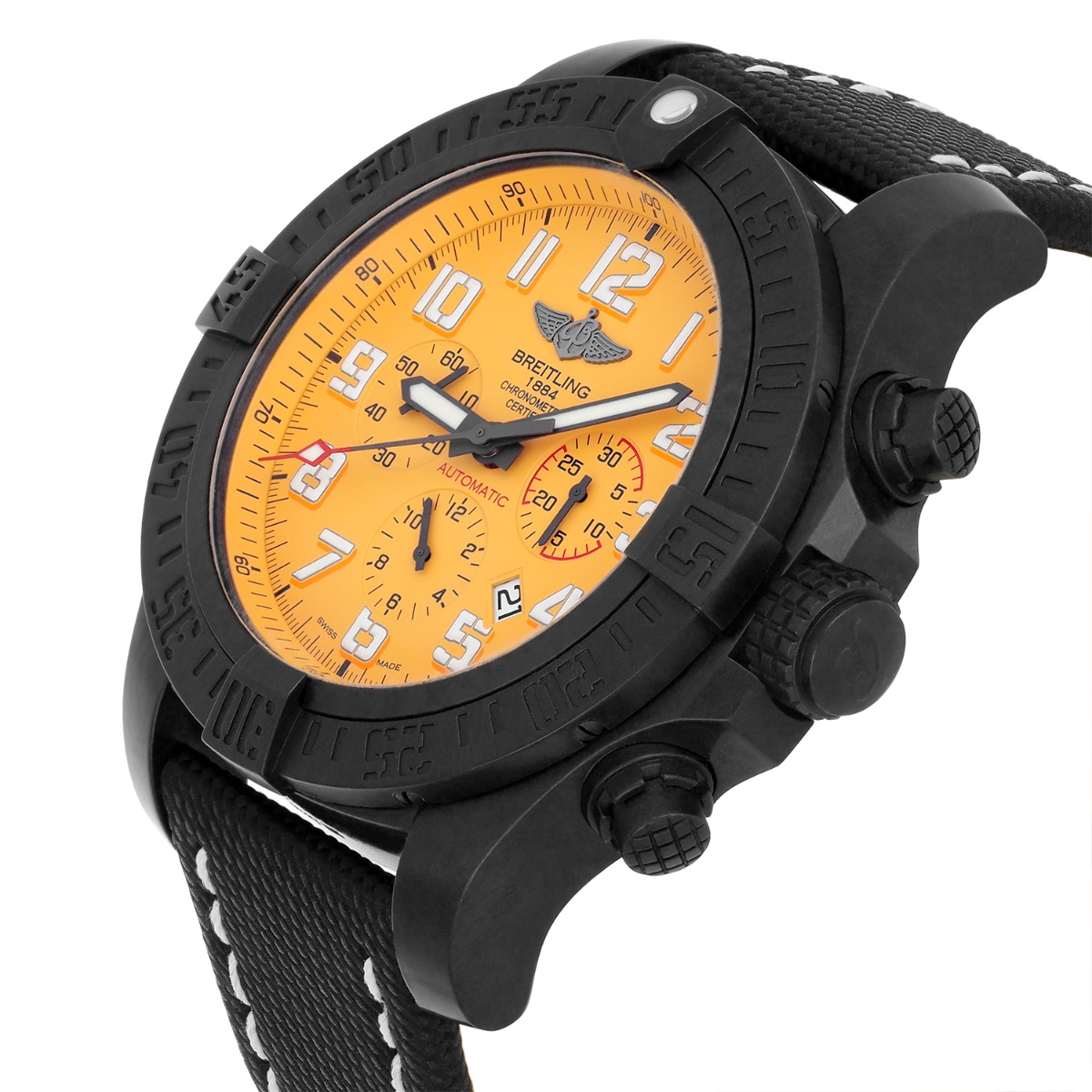 Breitling Avenger Hurricane 50mm Yellow Ref XB0170 Mint
