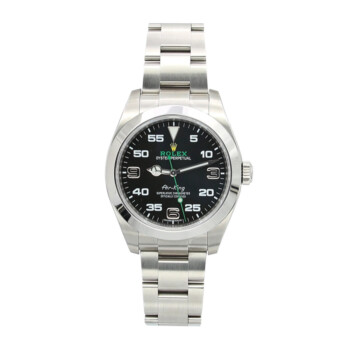 Rolex Air-King Black Arabic Dial 116900 Oyster 40mm Stainless Steel Watch 2017