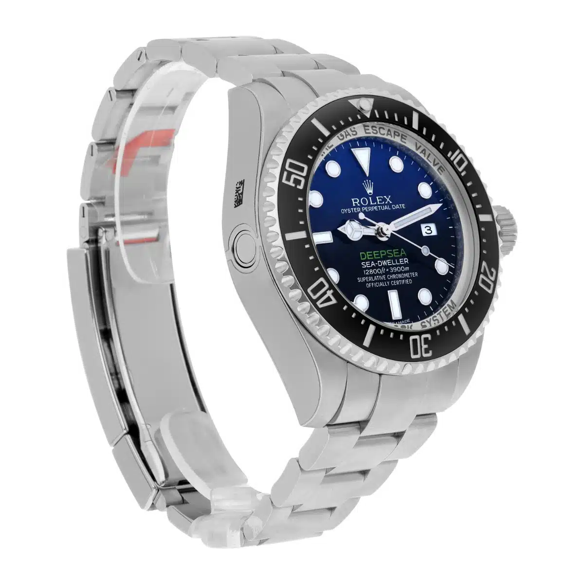 Rolex DeepSea Sea-Dweller 44mm 116660D Stainless Steel Watch Black & Blue Dial James Cameron – image 6