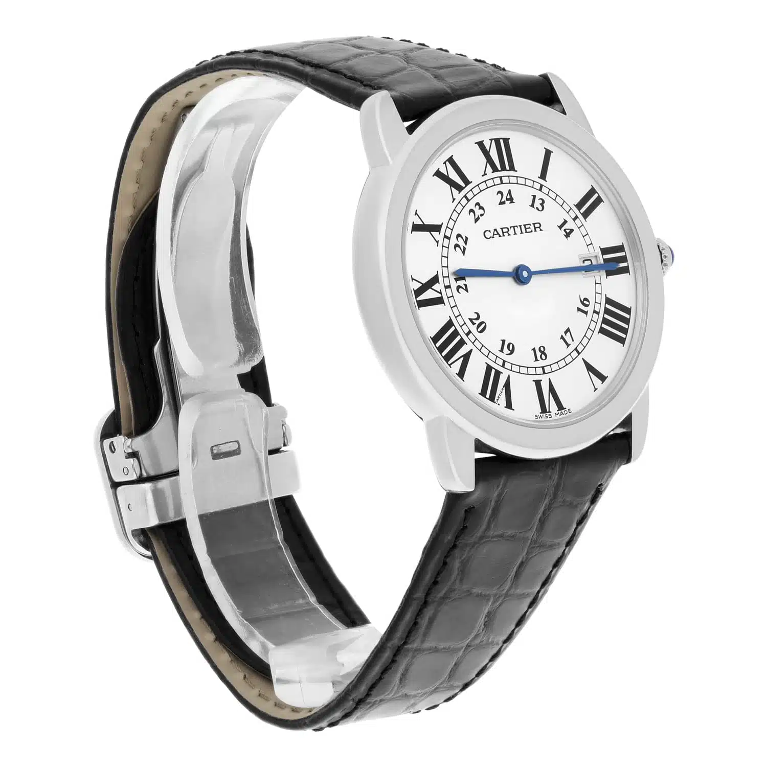 Cartier Ronde Solo de Cartier 36mm Stainless Steel Silver Dial Unisex Quartz Watch W6700255 – image 6