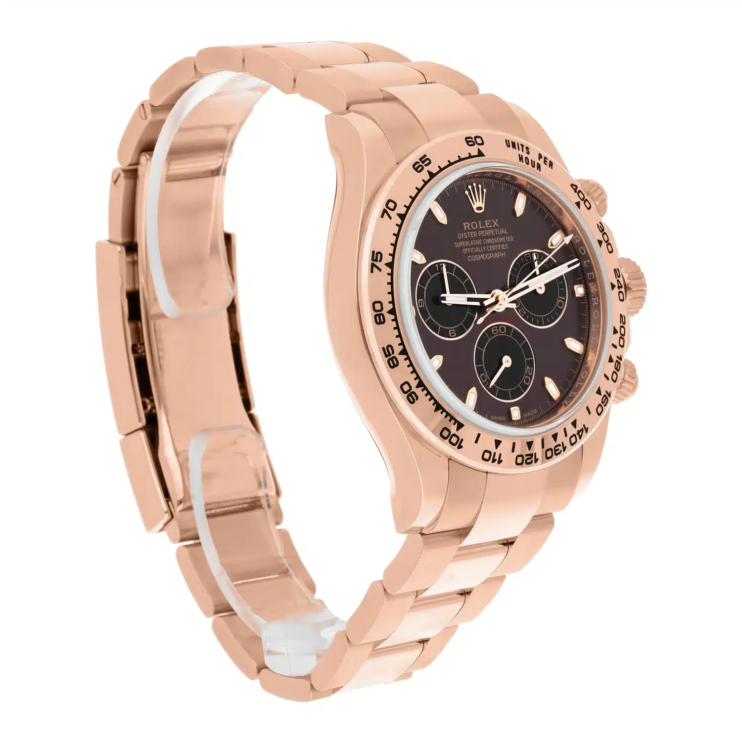 Rolex Cosmograph Daytona 116505 18K Rose Gold Watch Chocolate Dial Mint 2022 – image 7