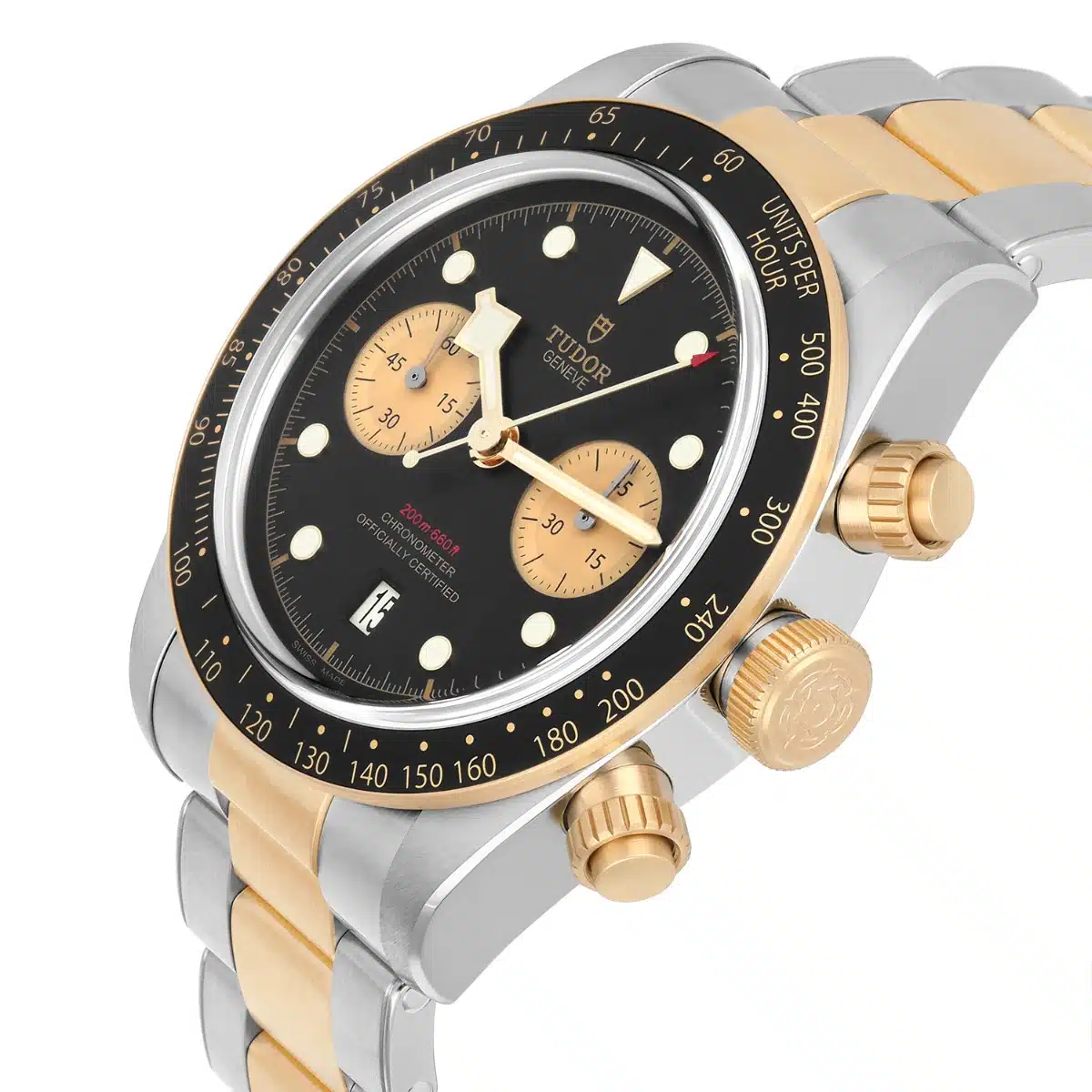 Tudor Black Bay Chronograph 41MM Two Tone Yellow Watch 79363N Unworn Complete – image 6