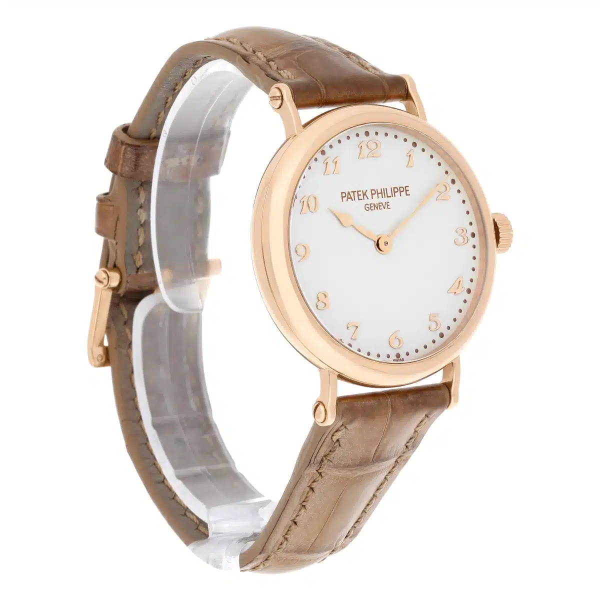 Patek Philippe Calatrava Thin 7200R-001 18kt Rose Gold Automatic Ladies Watch – image 6