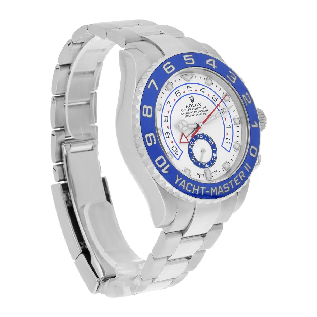 Rolex Yacht-Master II 44mm Steel White Dial Automatic Mens Watch 116680 - 2021 – image 6
