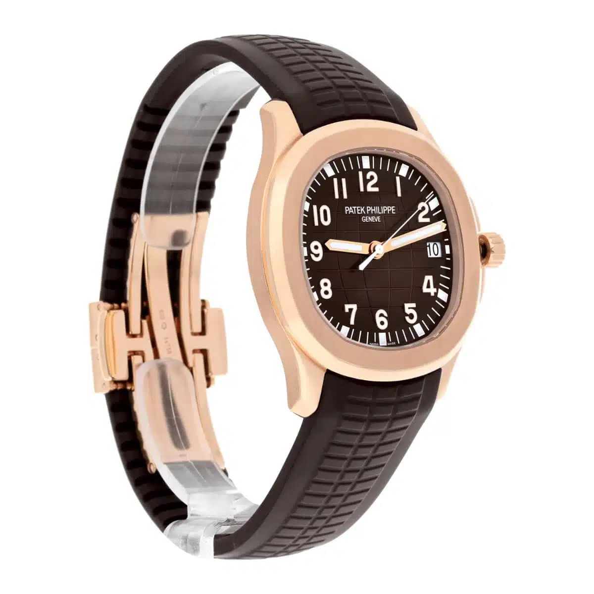 Patek Philippe Aquanaut 5167R Rose Gold With Brown Rubber Watch – image 6