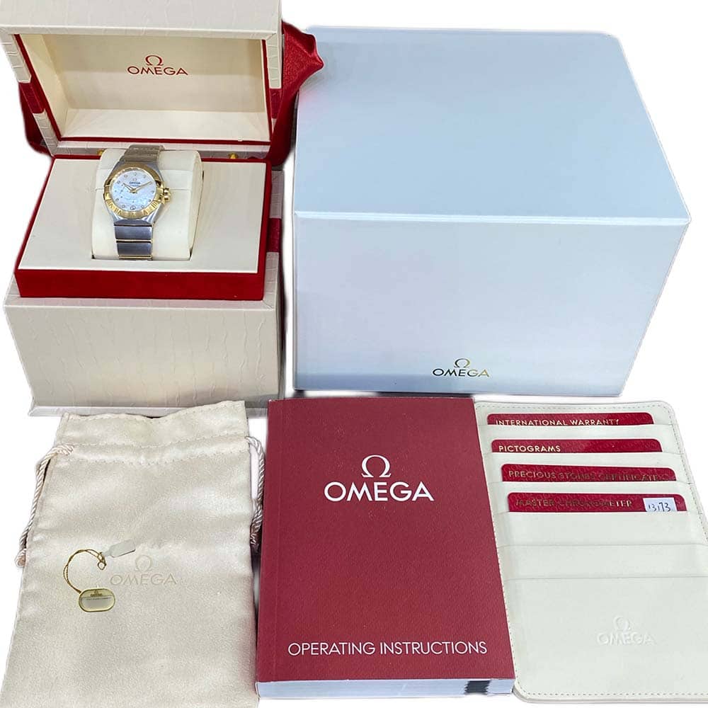 Omega Constellation Globemaster 127.20.27.20.55.002 Stainless Steel with Yellow Gold Watch