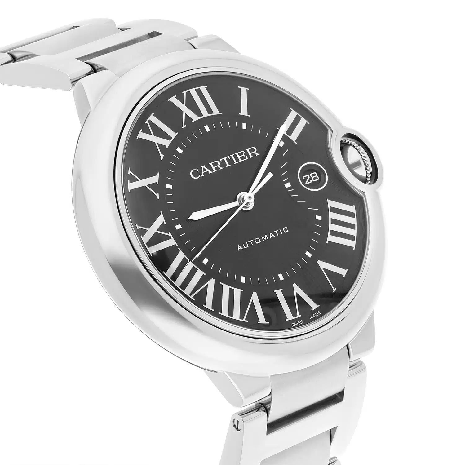 Cartier Ballon Bleu Automatic Grey Dial Stainless Steel Mens Watch WSBB0060 – image 5