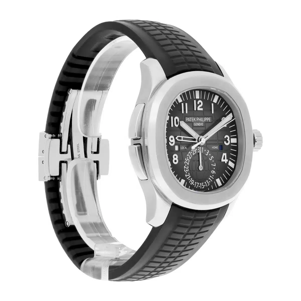 Patek Philippe Aquanaut Travel-Time Steel Black Dial Watch 5164A-001 Box/Papers – image 6