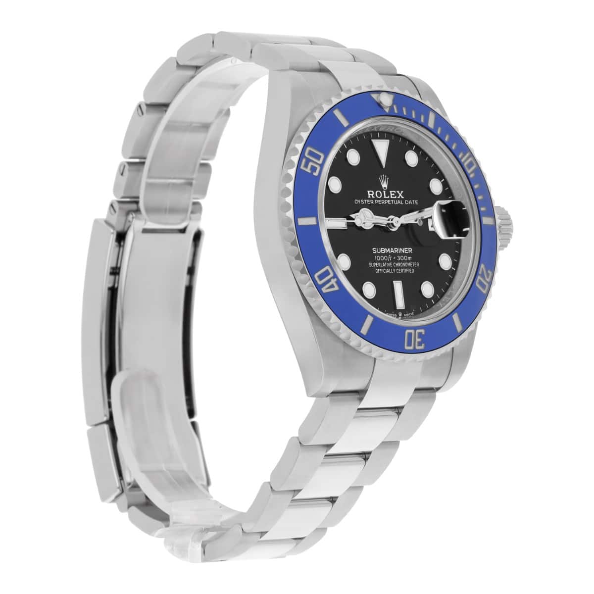 Rolex Submariner Date "Cookie Monster" 126619LB White Gold Watch Blue Bezel MINT - 2021